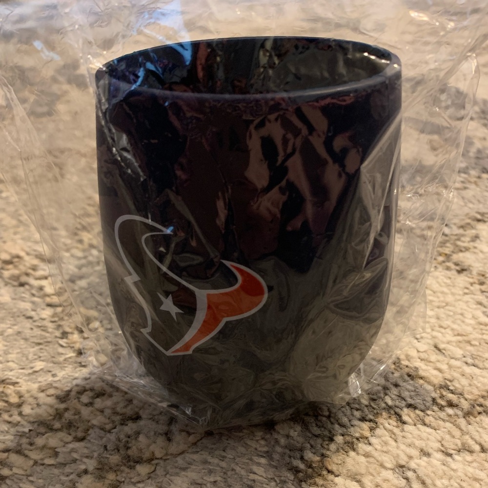 Houston Texans Rubber wine glass